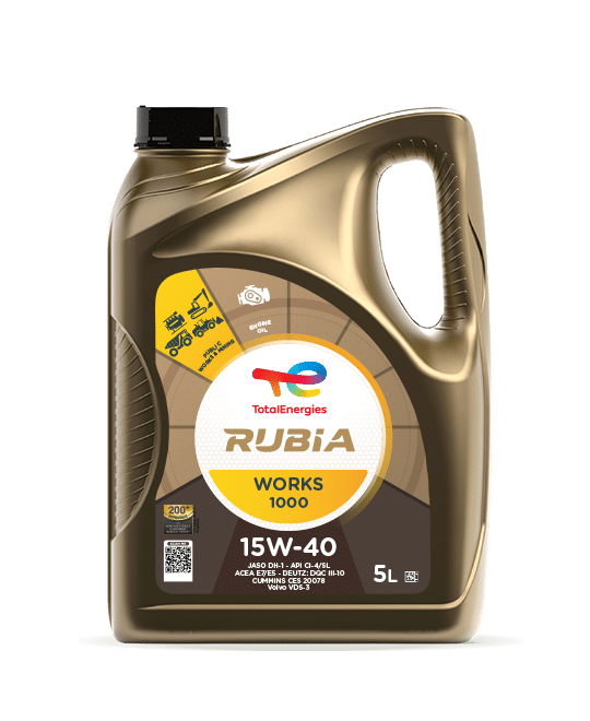 Total Rubia Works 1000 15W-40 5L