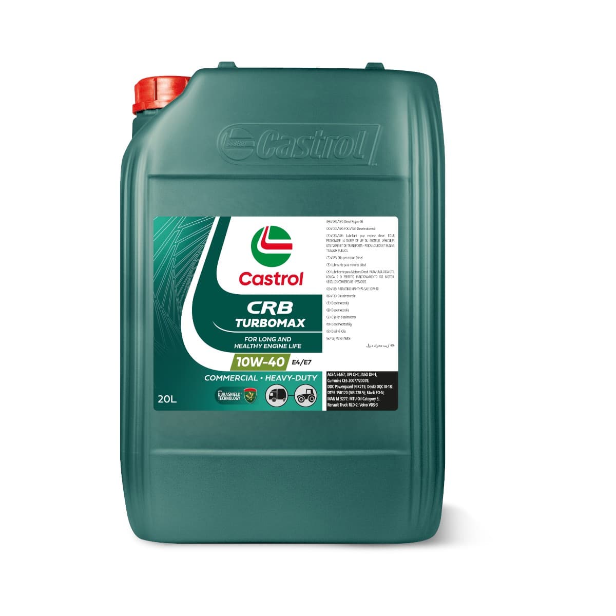 Castrol CRB TURBOMAX PREMIUM 10W-40 E4.E7 20L
