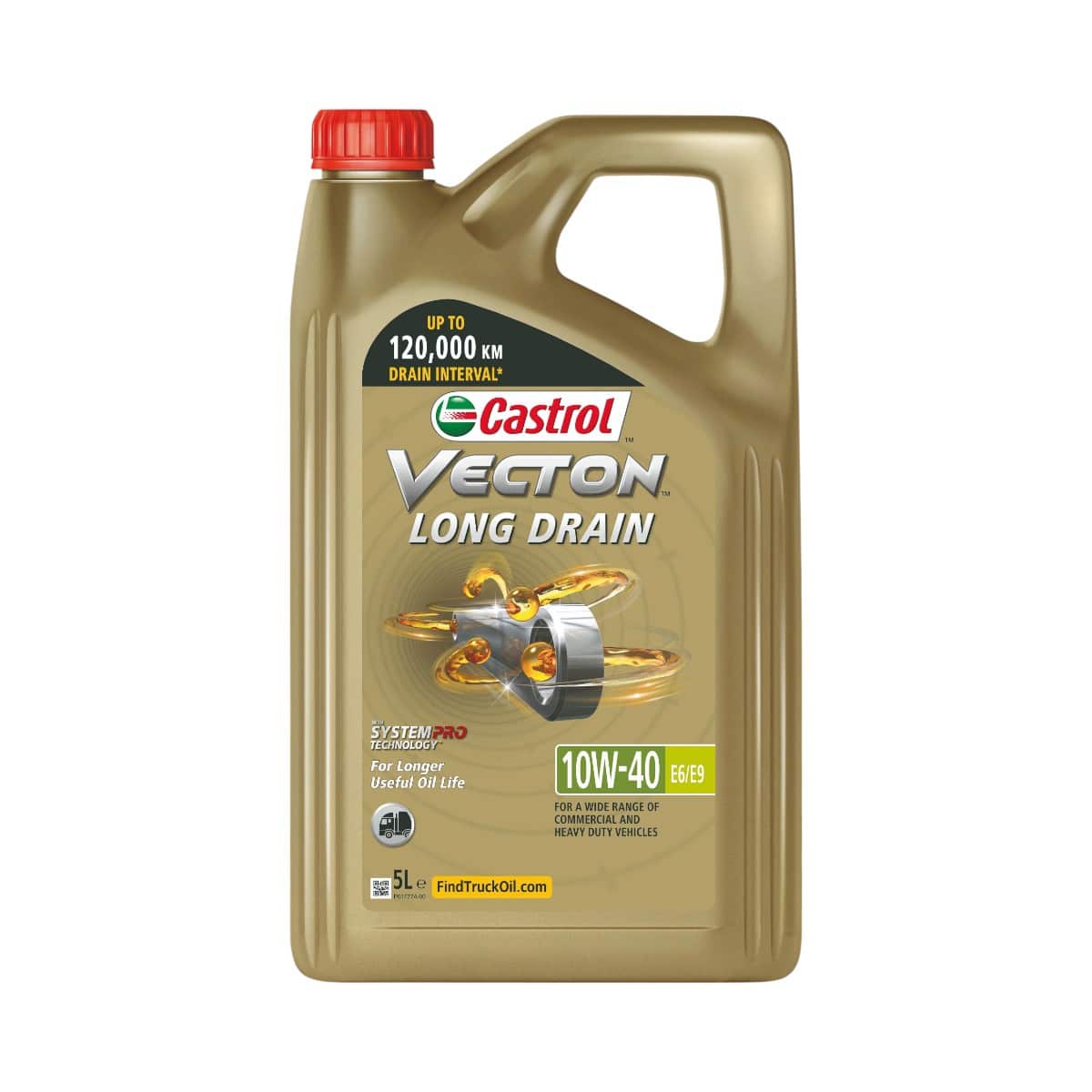 Castrol VECTON LONG DRAIN 10W-40 E6.E9 5L